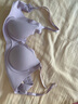 ubras虞书欣同款钻石纱夹心软支撑花瓣杯文胸内衣女胸罩 背勾-香提紫 L 实拍图