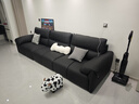 林氏家居真皮沙发客厅皮艺沙发钢琴键沙发2025年升级头层牛皮家具林氏木业 3.42m|黑茶色|加厚头层牛皮 实拍图