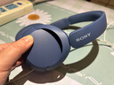 索尼（SONY） WH-CH520头戴式无线蓝牙耳机 舒适高效 学习游戏音乐耳机 苹果安卓手机通话耳麦 礼物送男女友 蓝色 国行 实拍图