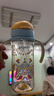 贝亲（Pigeon）自然成长翻盖直饮吸管 大童奶瓶330ml 马戏团 18月+ AA279 实拍图