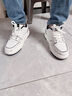 森馬（senma）男鞋2025秋冬新款青少年运动休闲国潮鞋子男士轻便小白鞋百搭板鞋 108白黑 41 实拍图