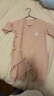 巴厘小猪新生婴儿连体衣服秋冬加厚初生儿和尚服睡衣保暖夹棉宝宝哈衣爬服 虾玉粉 59cm 实拍图