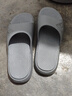 匹克态极拖鞋男鞋夏季外穿运动拖鞋篮球防滑凉拖女款户外沙滩鞋涉水鞋 【男款】纯色-鸽子灰 44 实拍图