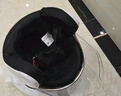 凤凰（Phoenix）新国标A类3C认证电动车摩托车头盔双镜片防雾亮白围脖男女四季通用电瓶车3/4半盔冬季保暖安全帽 实拍图