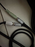 秋叶原 3.5mm一分二音频线 镀银铜石墨烯抗干扰1分2公对母耳机线 AUX分线器平板音响连接线 1米 QS3549 实拍图