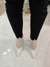 ZHR高跟鞋女尖头浅口性感酒杯跟通勤细跟女鞋软底单鞋女 Y365米色 36 实拍图