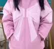 【御寒系列】太平鸟童装女童羽绒服冬装蝴蝶结三防滑雪服外套 实拍图