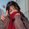 百搭韩版针织毛线红色围巾女2024圣诞冬季高级感新年礼物情侣围脖 围巾-酒红色-1个装-保暖 1 实拍图