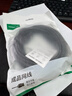绿联六类屏蔽网线 CAT6类千兆网络连接线 工程家用电脑宽带8芯双绞抗干扰成品跳线 黑5米55174 实拍图