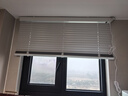 玺加电动铝百叶帘加厚耐脏免打孔厨房浴室办公室防水遮光帘智能语音 【每平米】L型隐孔2.5宽（哑光） 实拍图