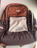 卡拉羊【蒋勤勤代言】书包小学生初高中生游学包大容量高颜值双肩包男女 【24L】焦糖棕|反光警示条 实拍图