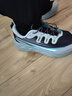 鸿星尔克（ERKE）童鞋男女童抽绳运动鞋儿童中大童越野跑鞋新品黑土地/烟雨蓝38 实拍图