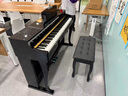 海蒂诗 电钢琴88键重锤电子钢琴儿童初学幼师专业成人家用数码立式钢琴 P-313烤漆黑-蓝牙-全重锤-配琴凳 实拍图