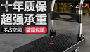 平板车静音折叠小推车搬运车拖车货车拉货搬家买菜四轮搬运手拉车 58*38特价款 耐磨PU轮 实拍图