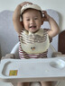 马博士婴儿围兜硅胶吃饭围嘴宝宝饭兜儿童防水罩衣无穿感薄款单个装 实拍图