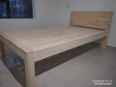 木和工 床实木床双人北欧单人可定制主卧加高加厚美式原木出租屋简易床 实拍图