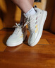 森馬男鞋2025秋季新款休闲百搭小白鞋子男士软底轻便厚底增高板鞋男款 米色 41 实拍图