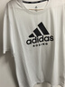 阿迪达斯 （adidas）短袖男2023夏季户外休闲运动服跑步健身速干T恤 白/黑 3XL  实拍图