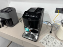 西门子（SIEMENS）【政府补贴】EQ300进口便携式全自动咖啡机家用商用研磨一体机15Bar智能萃取意式美式TF301C19 实拍图