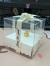 中国珠宝（Sino gem）黄金生日快乐蛋糕1g纯足金摆件投资金七夕情人节礼物送女友老婆 生日蛋糕约1g+品牌礼盒【商家仓】 实拍图