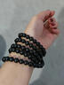 戚小米黑檀木手串男士108颗念珠木质多层珠子叠戴情侣手饰礼物男生手链 手串8mm 实拍图