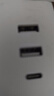 小米（MI）米家插线板20W快充版（2A1C）USB插排/插座/排插/拖线板/插板/接线板 总控开关 全长1.8米 白色 实拍图