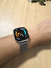 臣颂（CHENSONG）适用华为智能手表watch fit3/fit4/4Pro表带金属磁吸表带 一体米兰尼斯运动腕带 银 实拍图