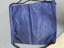 YUANXINGREN双肩包 骑行背包 抽绳防水简易男女旅行轻便折叠收纳包袋束口袋户 B深蓝色加大款 实拍图