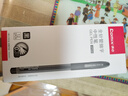 齐心（Comix）黑色全针管笔中性笔签字笔水笔0.38mm 书写工具 12支/盒 GP038 实拍图