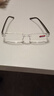 【父亲节礼物】老花镜中老年人高清智能老花眼镜护眼抗疲劳半框 白色片 （建议70岁以上）400度 实拍图