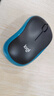 罗技（Logitech）MK275 键鼠套装 无线键鼠套装 办公键鼠套装 全尺寸 商务键鼠套装 带无线2.4G接收器 黑蓝色 实拍图