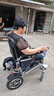 护卫神电动轮椅630老人专用全自动轻便可折叠旅行双人出行代步车W73001 【7】遥控行走款/20安锂电池/尾灯系统/电助推 搭载“专利防翻系统” 实拍图