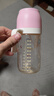 小土豆（potato）吸管奶瓶PPSU婴儿奶瓶6个月以上大宝宝带重力球奶嘴300ml 甜杏粉 实拍图