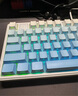 艾石头NA87pro 系列键盘  87键游戏键盘 HIFI音 双手感可调磁轴  socd na87pro白色 socd 实拍图