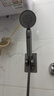 Rosecret【德国】增压淋浴花洒喷头全套强劲家用多功能洗澡手持莲蓬喷头 枪灰-单喷头+1.5米防爆软管+支架 硅胶出水孔密集大出水量畅享淋浴 实拍图