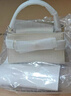 CHARLES&KEITH鳄鱼纹凯莉包手提斜挎婚包包女包生日礼物CK2-50270880-1 Ivory象牙色 S 实拍图