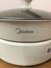 美的（Midea）烤肉锅电烤盘多功能电火锅一锅多用电煮锅分体式炖蒸煮一体电热锅火锅专用锅烤涮一体多功能料理锅 9.5L 【配煎烤盘和蒸笼】HGE2803 实拍图