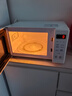 美的（Midea）变频小清新微波炉 液晶屏幕 磨砂面板 小型20L家用 匠心工艺（PM2002） 实拍图