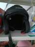 凤凰新国标A类3C认证电动车摩托车头盔双镜片防雾防风保暖哑黑 男女四季通用电瓶车3/4半盔冬季安全帽 实拍图