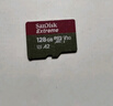 闪迪（SanDisk）128GB TF(MicroSD)内存卡 4K极速金卡A2 V30 U3行车记录仪 运动相机无人机 监控存储卡 读190MB/s 实拍图