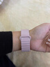 MSSM适用苹果手表表带apple iwatch磁吸硅胶表带ultra3/S11/10/9/Se3运动表带牛津粉配星光49/46/45/44 实拍图