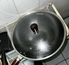 九阳（Joyoung）炒锅铁锅无涂层精铁锅炒菜锅炉灶通用32cm带盖CF32-C121 实拍图