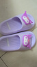 猪爸爸儿童拖鞋女童夏季2025新款室内防滑6-12岁三丽鸥宝宝亲子拖鞋紫20 实拍图