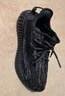 阿迪达斯YEEZY350黑玛瑙椰子透气青少年学生运动休闲鞋 36.5 实拍图