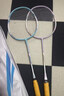 川崎（KAWASAKI）羽毛球拍超轻碳素中杆对拍KD-1pro蓝紫（已穿线+6球+手胶+拍包） 实拍图