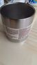 无印良品（MUJI）不锈钢双层马克杯 大容量男女办公学生水杯茶杯咖啡杯 银色490ml 实拍图