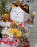 侑家良品 日进桶金招财猫自动摇手收银台摆件 乔迁礼物 14寸大号 实拍图
