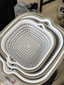 京冇洗菜篮沥水篮洗水果盆厨房菜盆水果盘滤水篮子双层淘米 实拍图