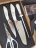 狂鲨刀具套装厨房家用菜刀全套德国原装进口厨具第1名 米白色 7件套 实拍图