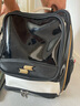 SSK日本棒球垒球装备包背包双肩包儿童专业训练比赛 青少年亮皮黑色 身高130-165cm 实拍图